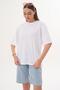 Women's Back Print Detailed Crew Neck Oversize T-Shirt 260259 - 3