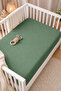 100% Organic Cotton 2 Layer Muslin Elastic Baby Sheet 70X130 cm |   Breathable Soft Crib Sheet
