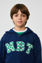 Boy Navy Blue Tracksuit Top - 3