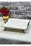 Pissa Four-Legged with Handle Güral Porcelain Porcelain 34*30,5cm - 3
