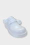 Men's Comfort Thick Sole Medical Nurse Doctor Sabo Slippers White - 2
