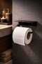 Metal Toilet Paper Hanger and Phone Shelf – 1.5 mm Thick Durable Iron - 6