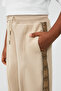 Girl Beige Tracksuit Bottom - 3