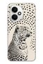Honor 400 Compatible Leopard Pattern Transparent Phone Case