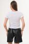 Women's Print Detailed Crew Neck T-Shirt 260141 - 5