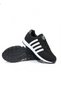 Women's Black and White Daily Lace-Up Casual Orthopedic Sneaker Lightweight Durable Stylish Walking Sports Shoes - 7
