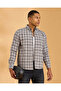 Men Assorted Checkered Button Down Oxford Shirt