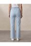 Women Blue Elasticated Hem Jog Pants - 4