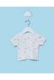 Infant Girls Pink Stripe Seersucker Dungaree Set with AOP T-Shirt - 3