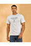 Men White Printed T-Shirt