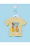 Infant Boys Cream Snoopy T-Shirt and Shorts Set - 3