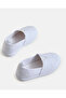 Infant Girls White Embroidery Sneakers - 4