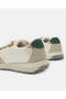 Women White Textured Lace-Up Sneakers - 4