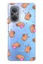 Huawei Nova 9 Se Compatible Cute Capybara Patterned Transparent Phone Case