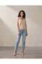 Women’s Beige Long Sleeve Acrylic Knit Top - 5
