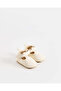 Baby Beige T Bar Pram Shoes - 2