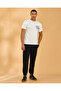 Men White Printed T-Shirt - 2