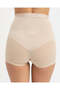 Women Nude High Waist Tummy Control Shapewear Brief - 2