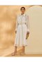 Women Ivory Skirt With Lace Detailing - 5