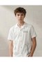 Senior Boys White Embellished Casual Shirt - 4