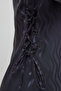 Jacquard Dress with Side Tie Detail - Gray - 3