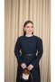 Premium Belt Detailed Long Hijab Dress |   Minimalist Stylish Daily Office & Event Dress - 2