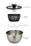 Mien 11-Piece Professional Grater Mixing and Salad Spinner Storage Container Full Prep Set - 4