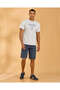 Men White Printed T-Shirt - 2