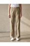 Women Green Embroidered Wideleg Trousers