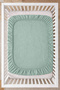 100% Organic Cotton 2 Layer Muslin Elastic Baby Sheet 80X130 cm |   Breathable Soft Crib Sheet - 5