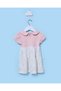 Infant Girls Pale Pink Knit Twofer Dress - 2