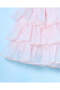 Infant Girls Pale Pink Organza Tiered Skirt - 4