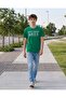 Senior Boys Green Printed T-shirt - 2