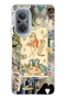 Huawei Nova 9 Se Compatible Artistic Tarot Collage Pattern Transparent Phone Case
