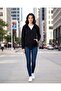 Women Black Hooded Sweatshirt - 2