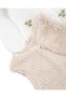 Girl's Vest, Shell Detailed Shirt, Linen Trousers 3-Piece Set / Size Options for 0-6 Years Old - 7