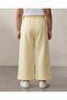 Girls Yellow Wide Leg Allover Print Active Track Pants - 3