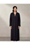 Women Black Collared Casual Dress - 3