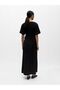 Maxikleid Kurzärmeliges Wickel - 3