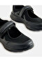 Women Black Velcro Strap Ballerina Sneakers - 3