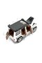Mercedes Brabus G800 1:24 Metal Model Car - with Sound and Light, Pull-Back, Openable Doors - White - 4