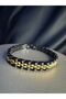 Men's Steel Bracelet - Sweden Luxury Design Black and Gold Color • Bracelet for Lover • Wife • Father - 5