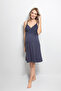 Women'S, Viscose, Rope Straps, Lace Maternity Nightgown - 2