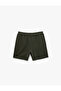 Cotton Comfortable Fit Sports Shorts with Pockets and Elastic Waistband - 2