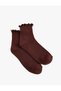 Ruffled Cotton Socks