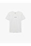 Short Sleeve Regular Fit Crew Neck Cotton Printed Sports T-Shirt - 3
