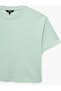 Short Sleeve Crew Neck Cotton Sports T-Shirt - 5