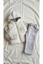Baby Boy Hooded Vest and Snowflake Figured 3-Piece Winter Baby Set - 4