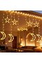 Ramadan Decorations, Star Moon Fairy String Lights, Ramadan Kareen Outdoor Lights, 8 Lightin - 7