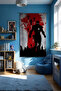 Marvel Wall Covering – Anime Movie Character Themed Quality Fabric, Room Decor Tapestry Wall Tapestry - 3